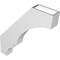 Ekena Millwork 3 1/2-in. W x 22-in. D x 26-in. H Balboa Architectural Grade PVC Knee Brace BRCP035X22X26BOA - alternate 5